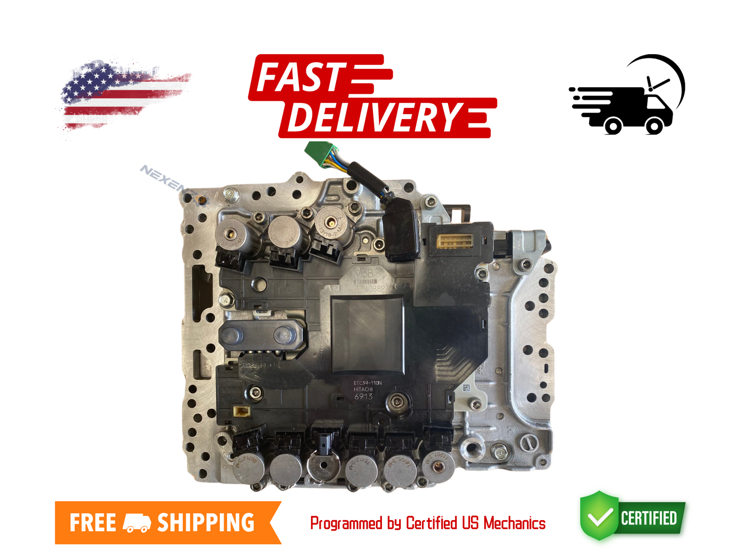 Fixing Error code P0720 RE7R01A TESTED PROGRAMMED Infinity Valve Body & Solenoid TCM 31705-X132B RWD 31705-X132C AWD M3B